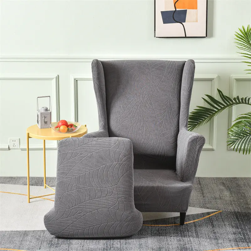 Housse Fauteuil à Oreilles Jacquard LUMENA