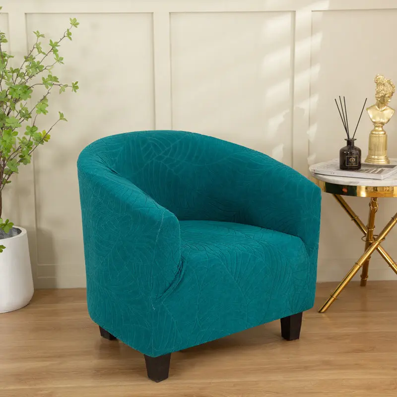 Housse Fauteuil Club Jacquard EMERALD