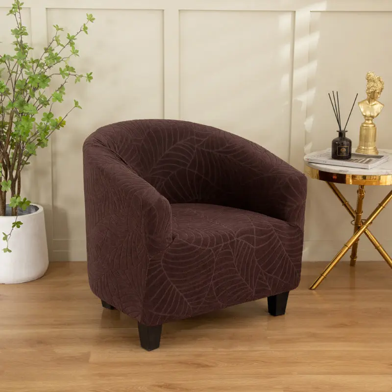 Housse Fauteuil Club Jacquard EMERALD