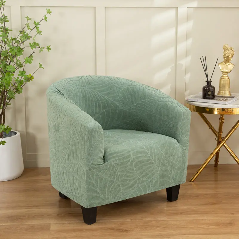Housse Fauteuil Club Jacquard EMERALD
