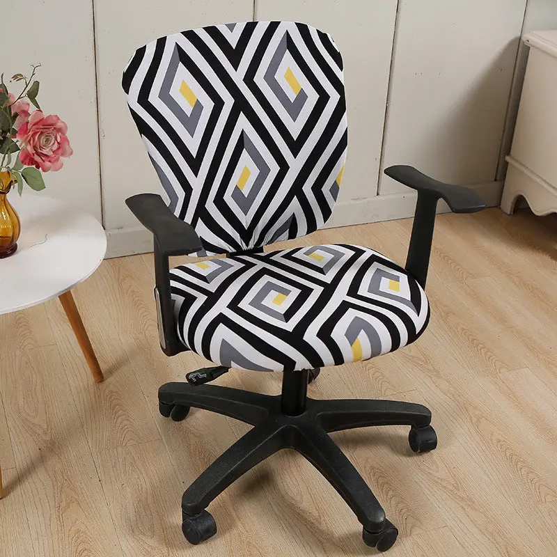 Housse Chaise Bureau Moderne SWIRL