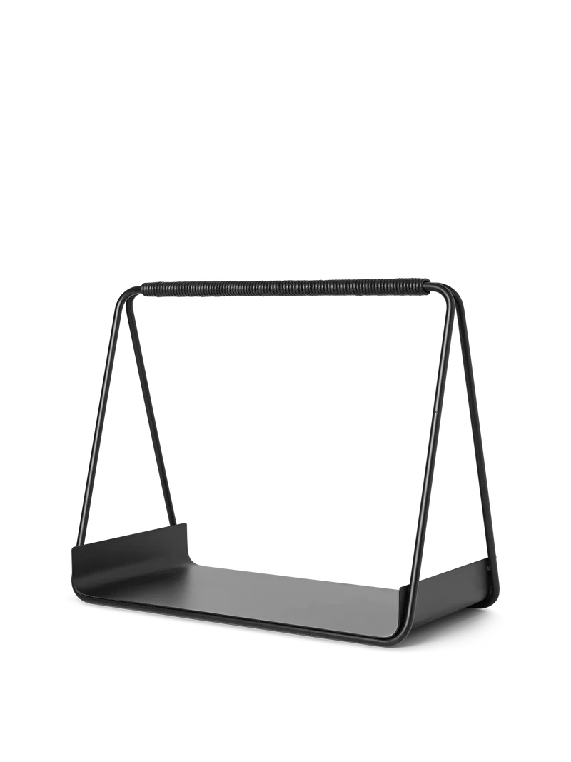 Port Wood Basket - Black