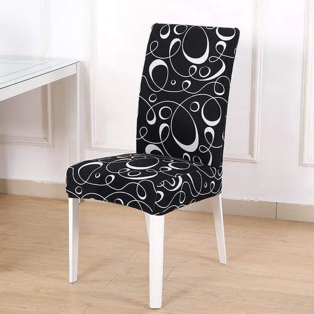 Housse de Chaise Tissu Noir