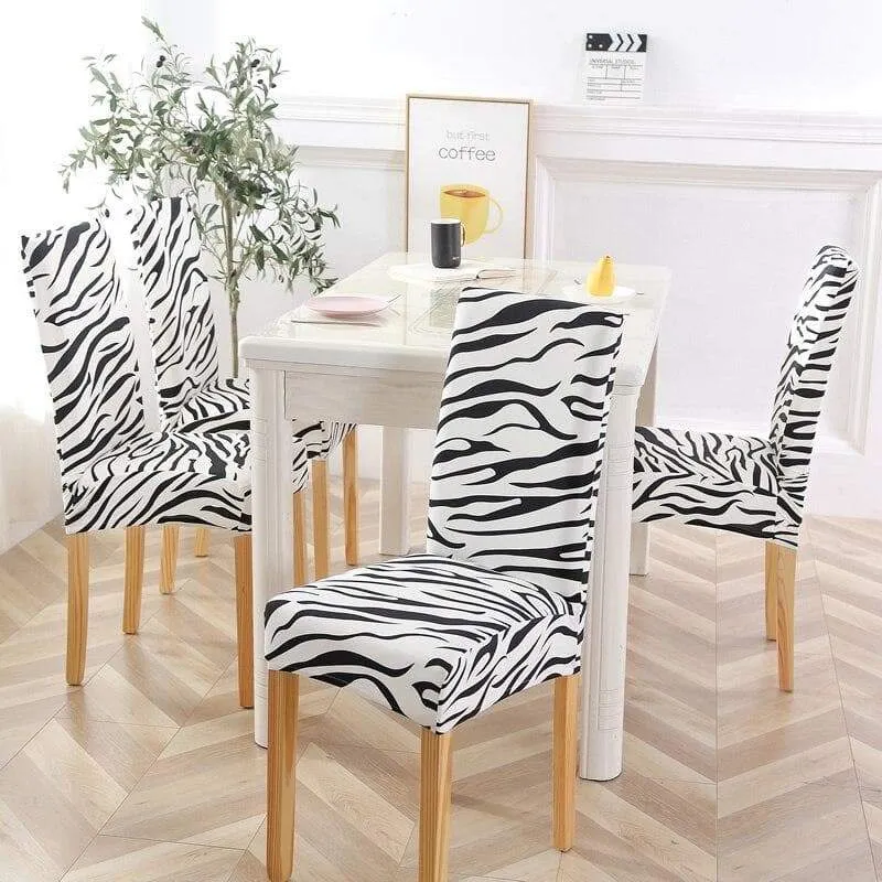 Housse de Chaise Zèbre