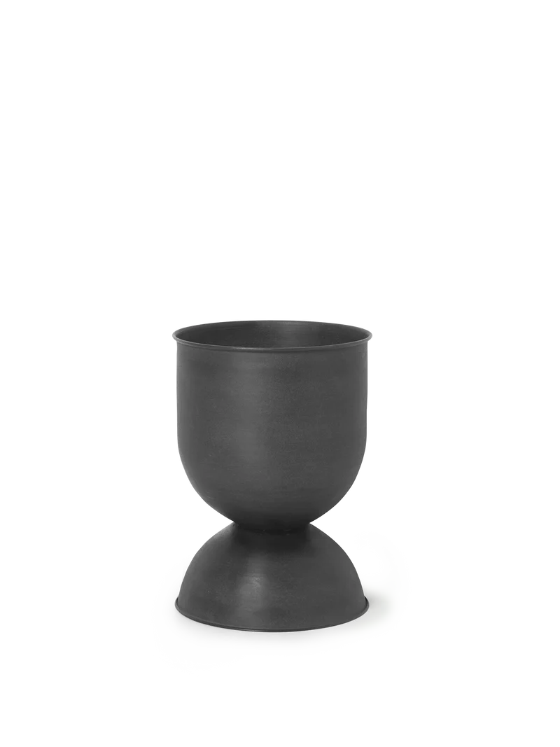Hourglass Pot - Small - Black