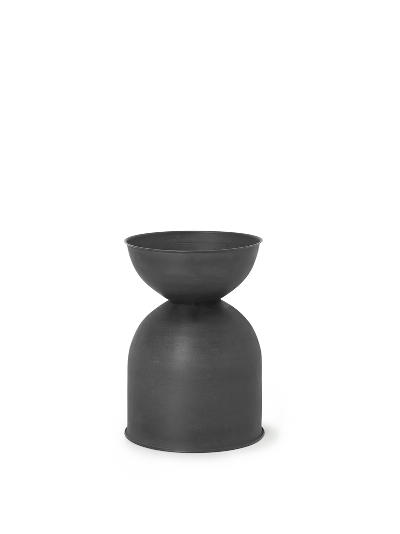 Hourglass Pot - Small - Black