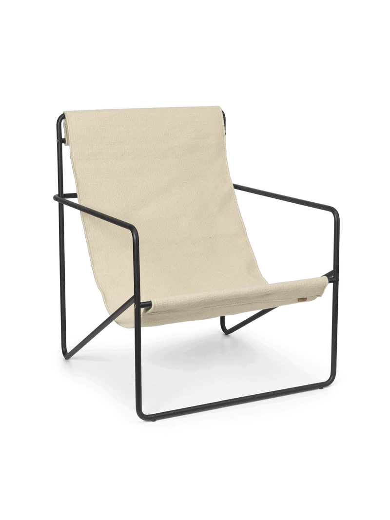 Desert Lounge Chair - Black - Cloud