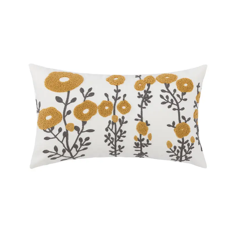 Housse de Coussin Embroidered BLOOM