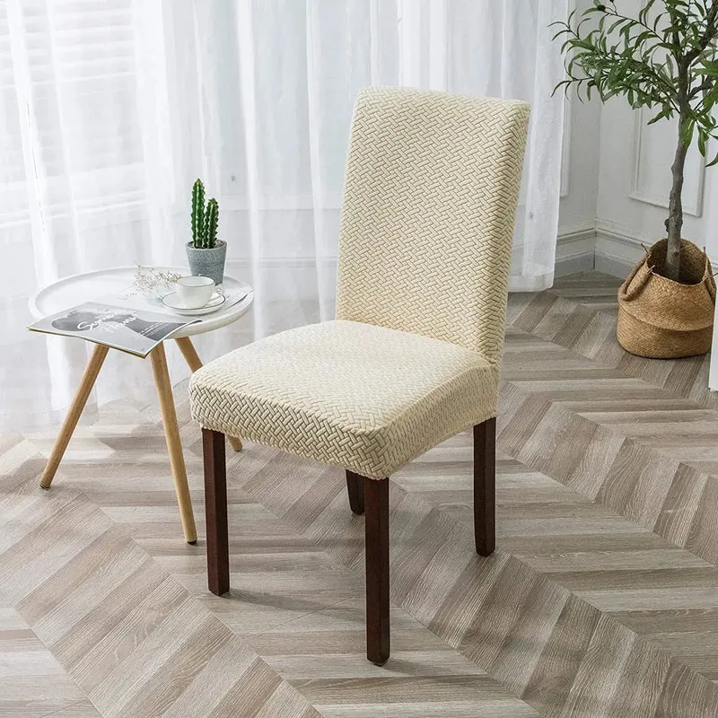 Housse Protection Chaise Jacquard LUMINA
