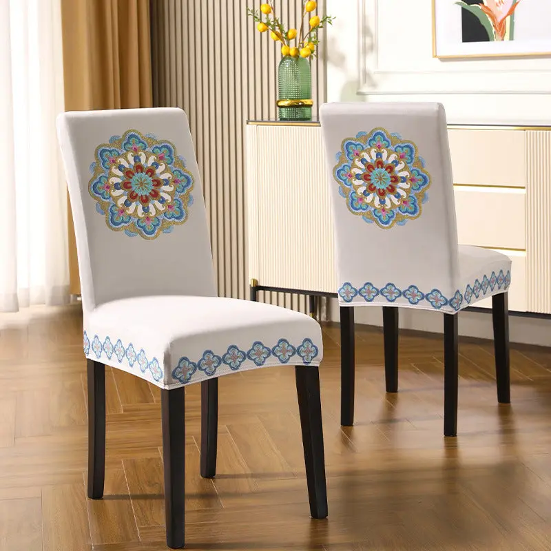 Housse Protection Chaise Brodée ZENITH