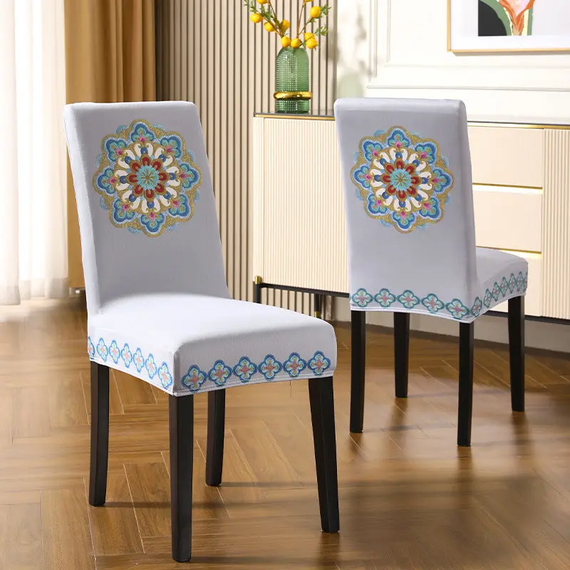 Housse Protection Chaise Brodée ZENITH