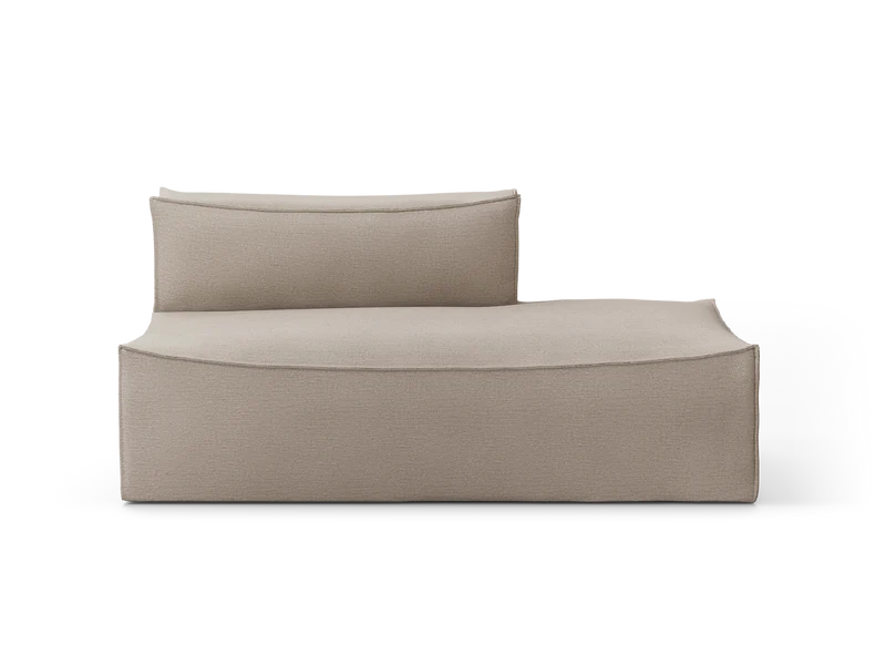 Catena Sofa Open End Right L301 - Cotton Linen - Natural
