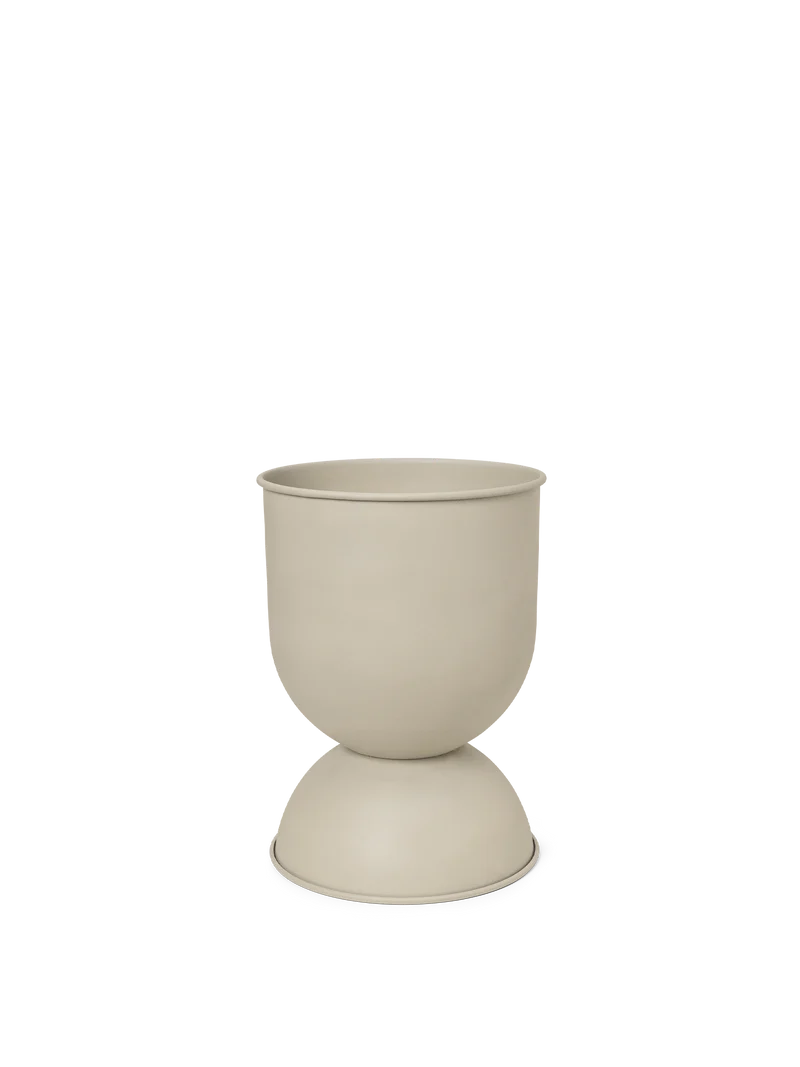 Hourglass Pot - Small - Cashmere