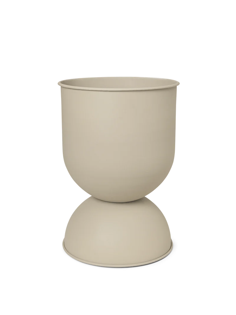Hourglass Pot - Medium - Cashmere