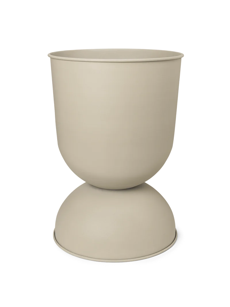 Hourglass Pot - Large - Cashmere