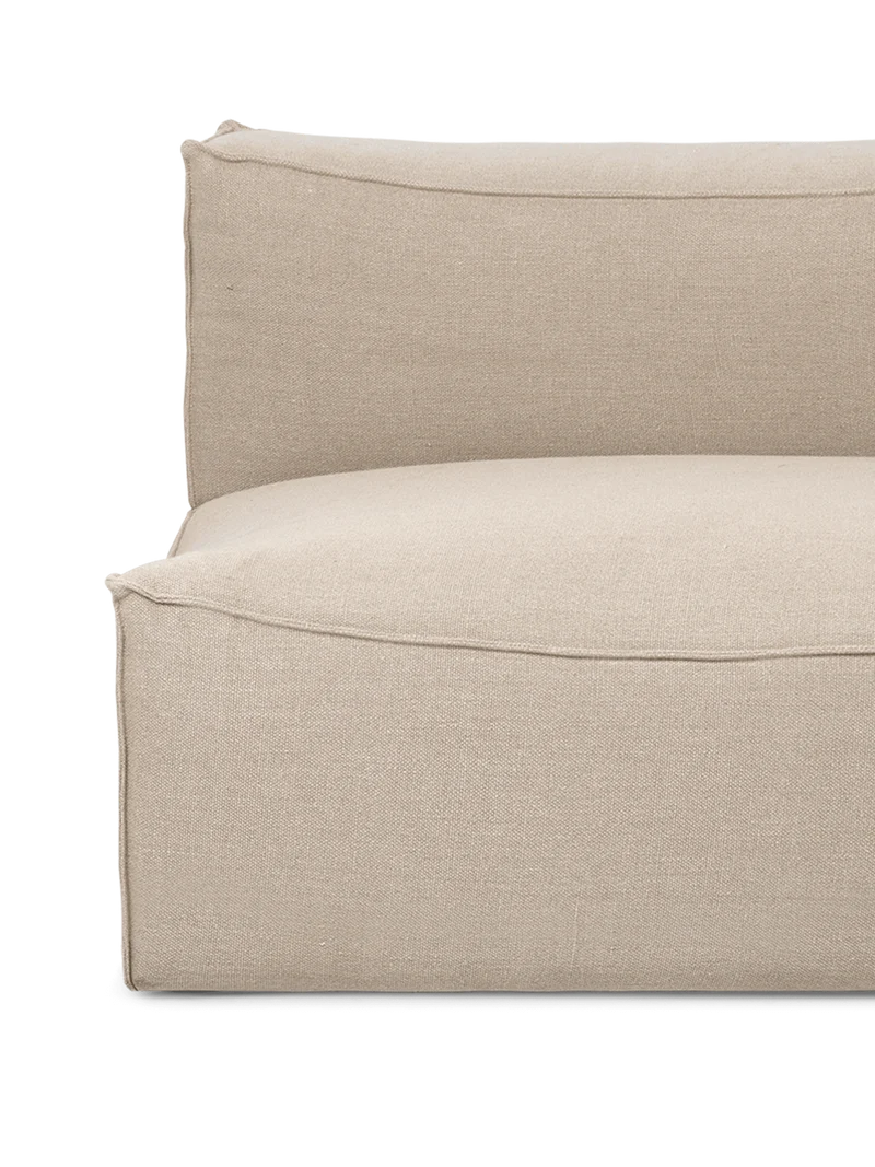 Catena Sofa Center L100 - Rich Linen - Natural