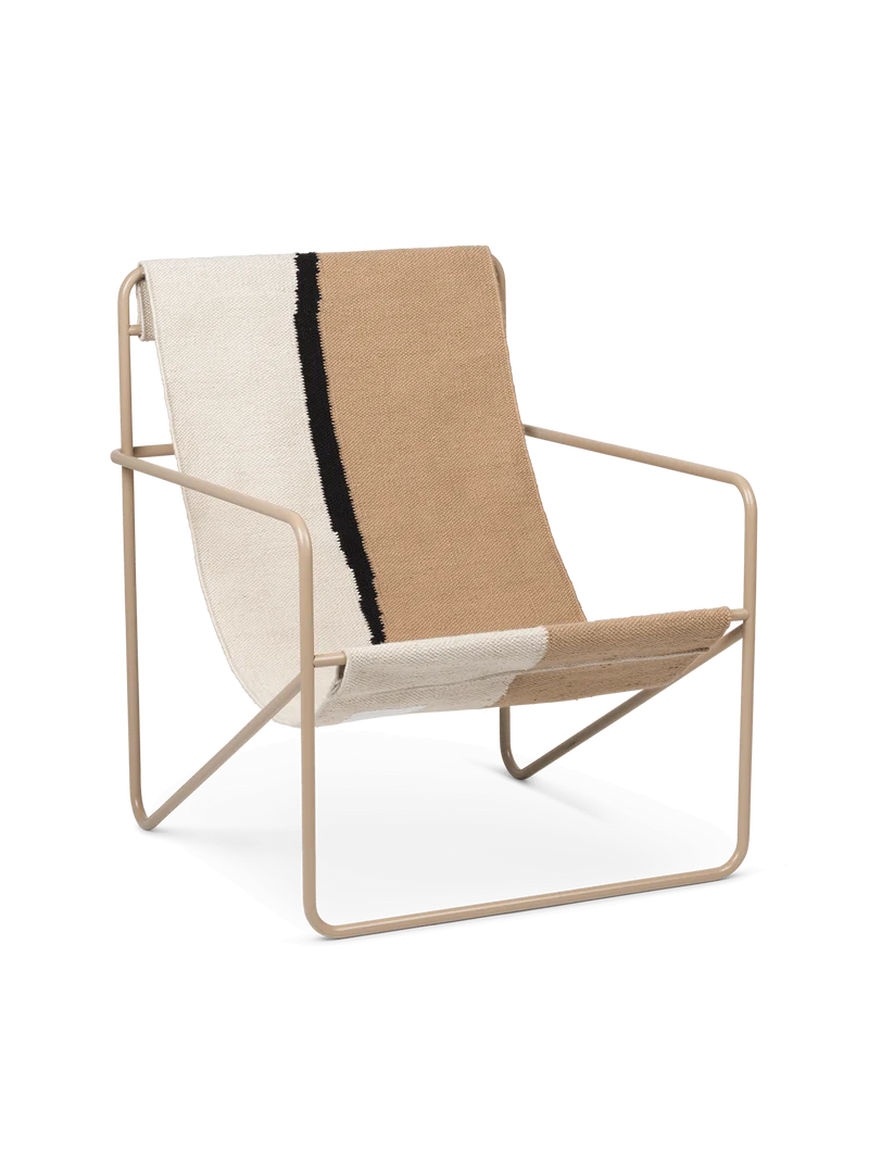 Desert Lounge Chair - Cashmere - Soil