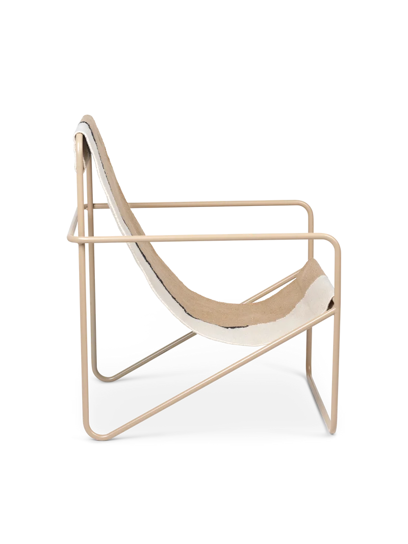 Desert Lounge Chair - Cashmere - Soil