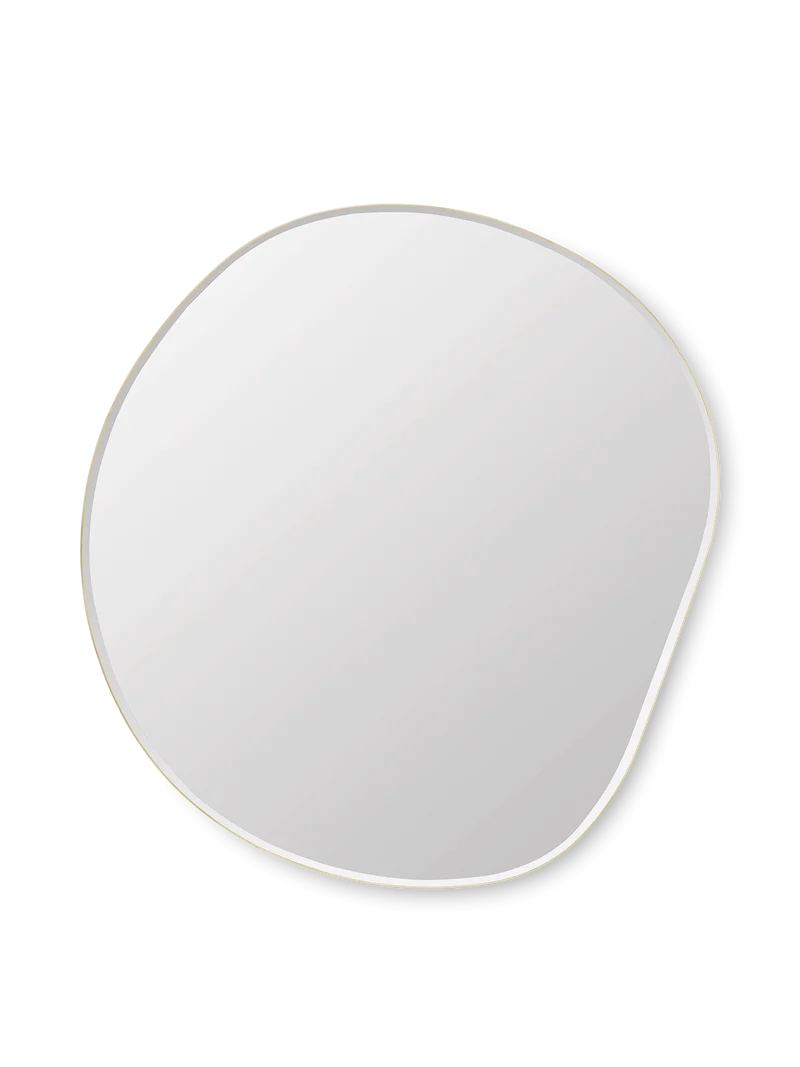 Pond Mirror - XL - Brass