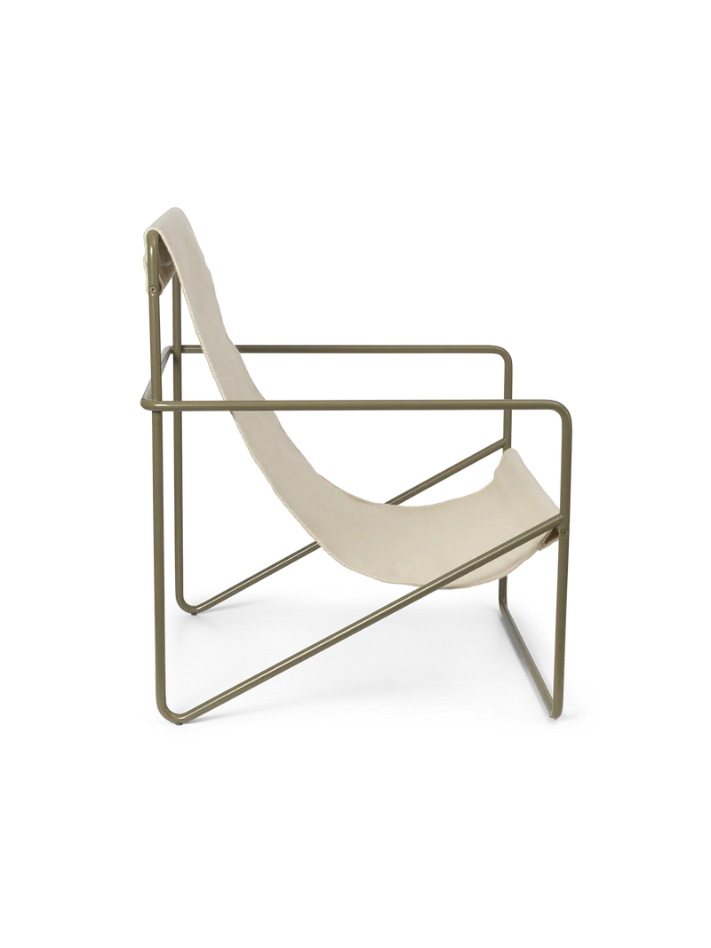 Desert Lounge Chair - Olive - Cloud