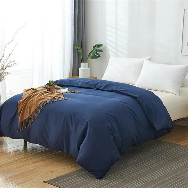 Housse de Couette 220x240 Bleu