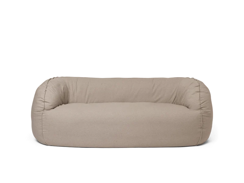 Nesten 2-seater Sofa - Re-Cotton - Natural