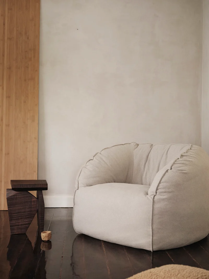 Nesten Lounge Chair - Re-Cotton - Natural