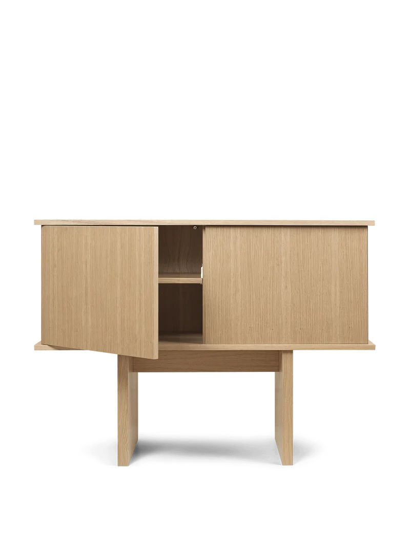 Stilt Sideboard - Single - Natural Oak