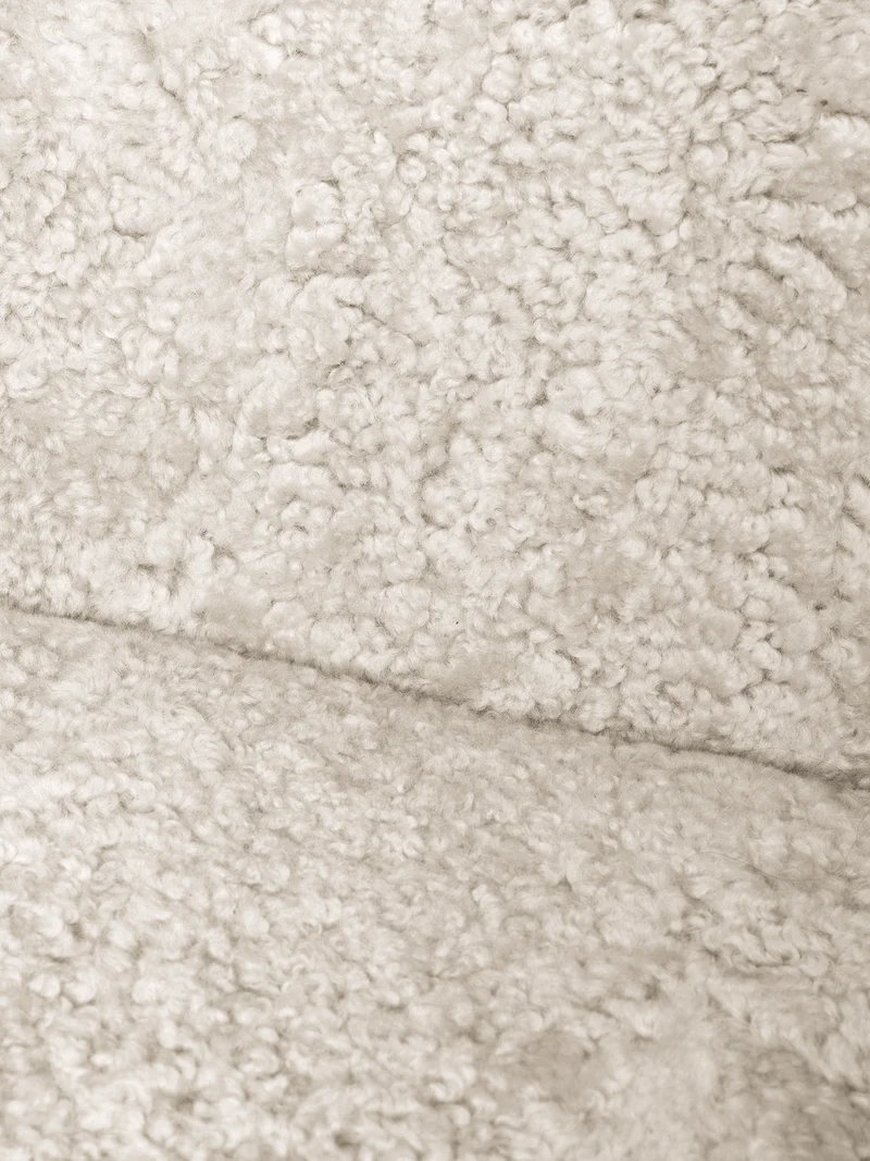 Buur Lounge Chair - Sheepskin - Moonlight