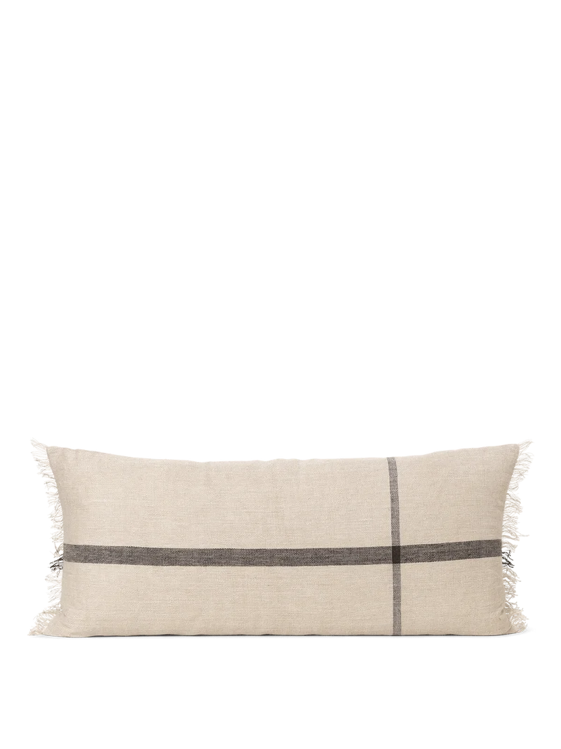 Calm Cushion - Long - Camel/Black