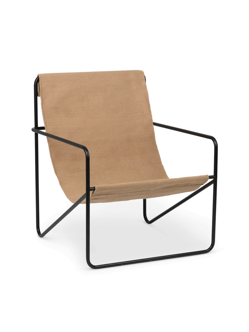 Desert Lounge Chair - Black - Sand
