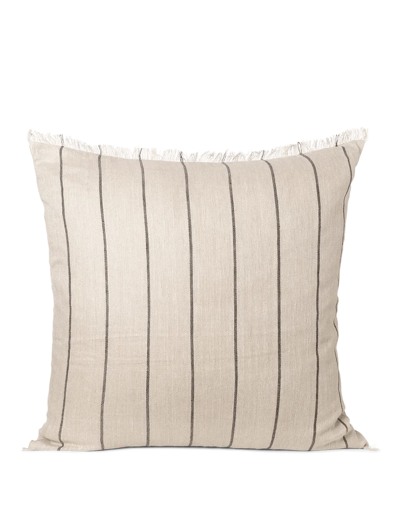 Calm Cushion - Large - Camel/Black