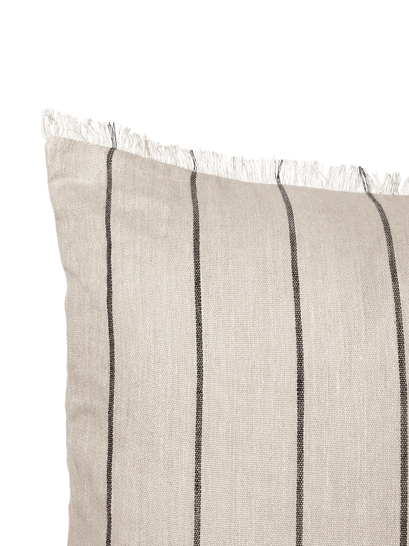 Calm Cushion - Large - Camel/Black