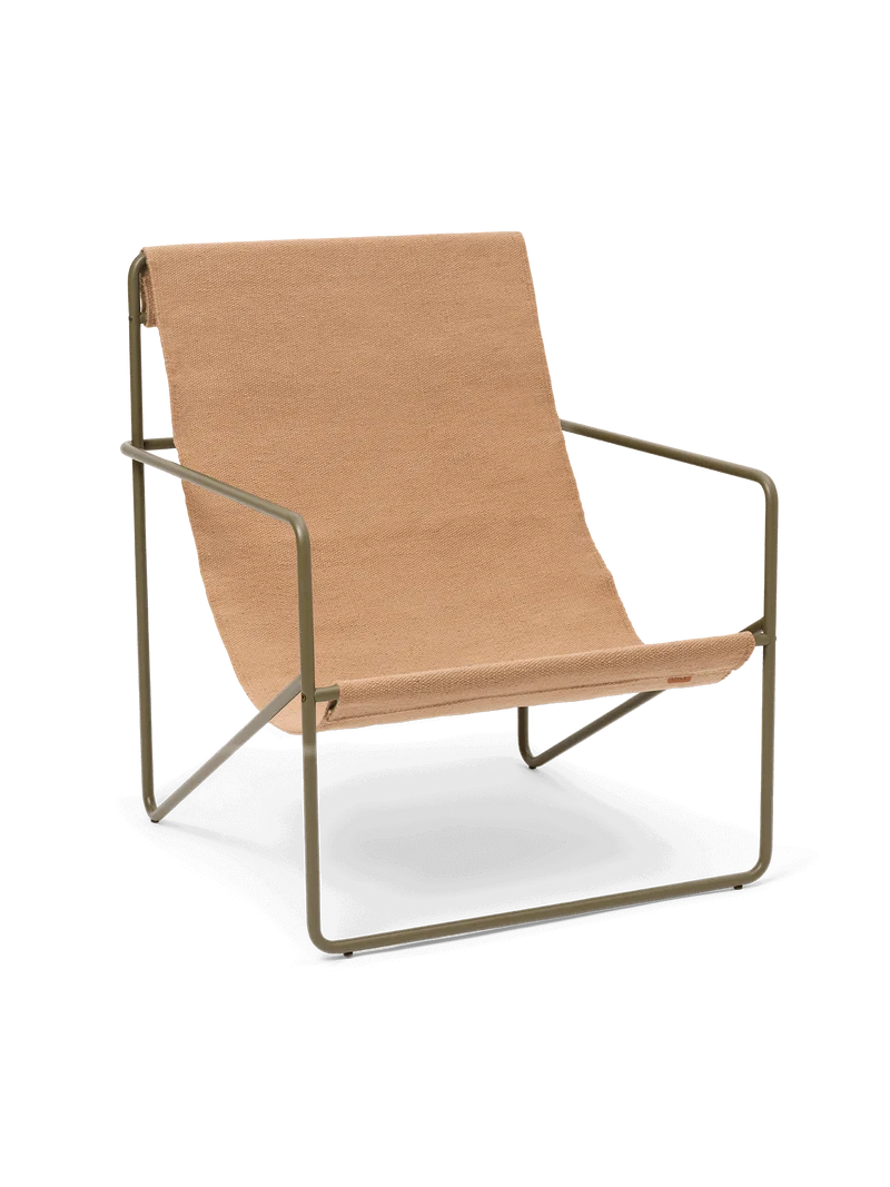 Desert Lounge Chair - Olive - Sand