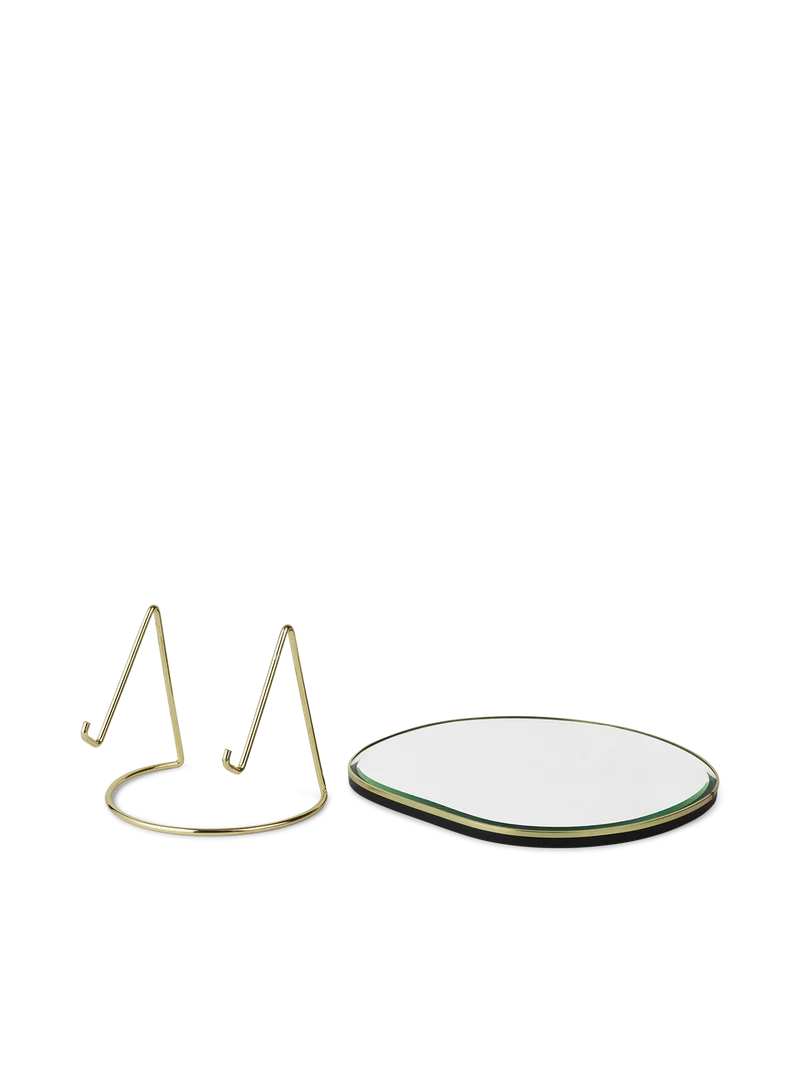 Pond Table Mirror - Brass