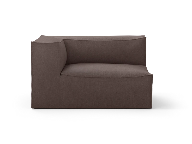 Catena Sofa Armrest Left L400 - Hot Madison - Brown