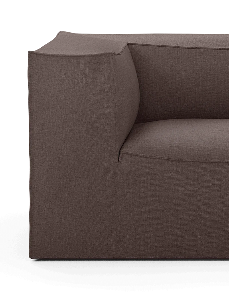 Catena Sofa Armrest Left L400 - Hot Madison - Brown