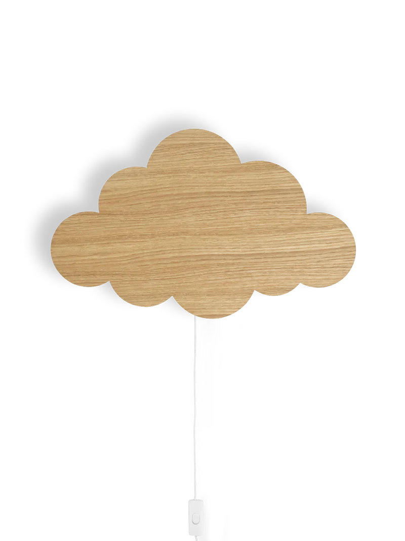 Cloud Lamp - Oiled Oak