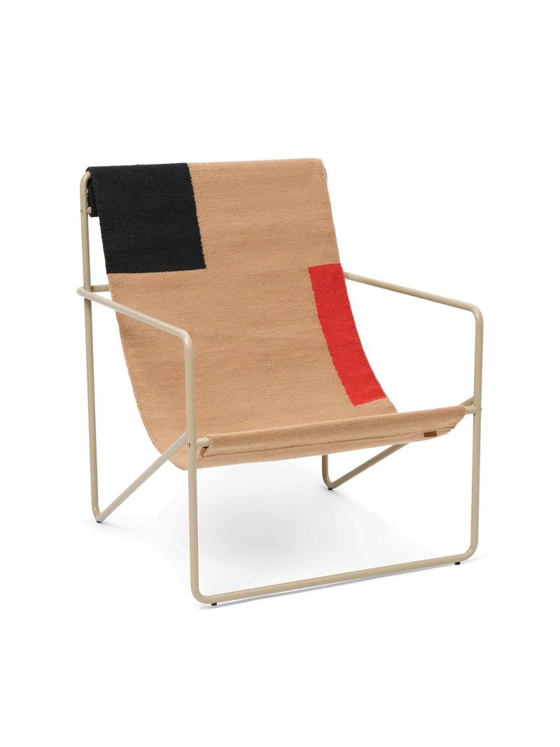 Desert Lounge Chair - Cashmere - Block