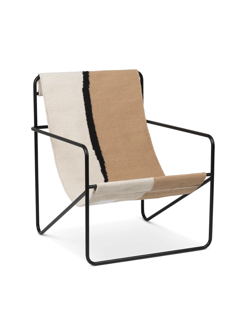 Desert Lounge Chair - Black - Soil