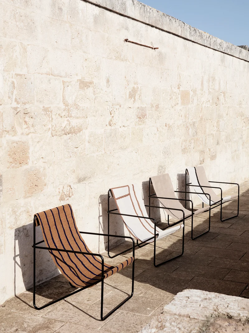 Desert Lounge Chair - Black - Soil