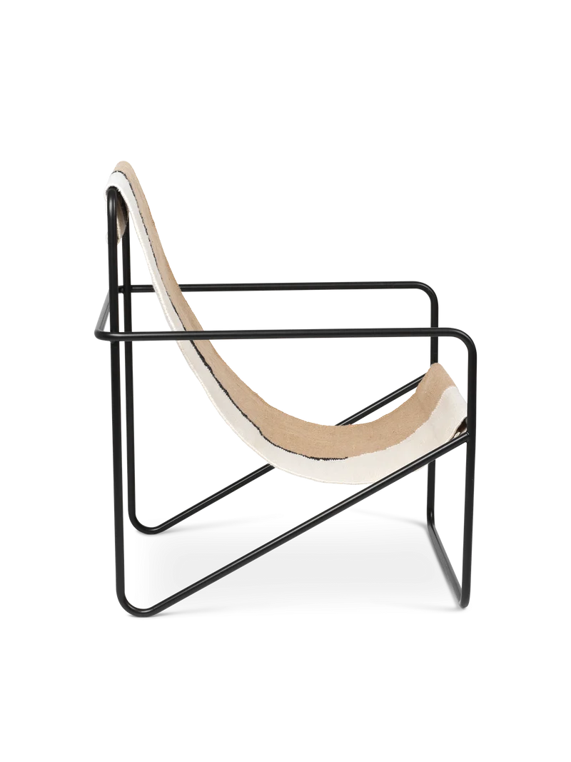 Desert Lounge Chair - Black - Soil