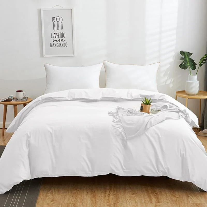 Housse de Couette 200x200 Blanche
