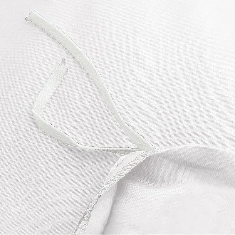 Housse de Couette 200x200 Blanche