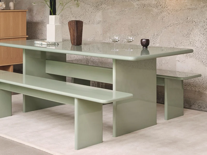 Rink Bench - Large - Tea Green