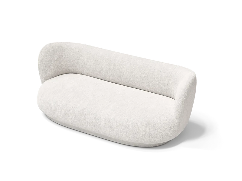 Rico Lounger Sofa - Bouclé - Off-white
