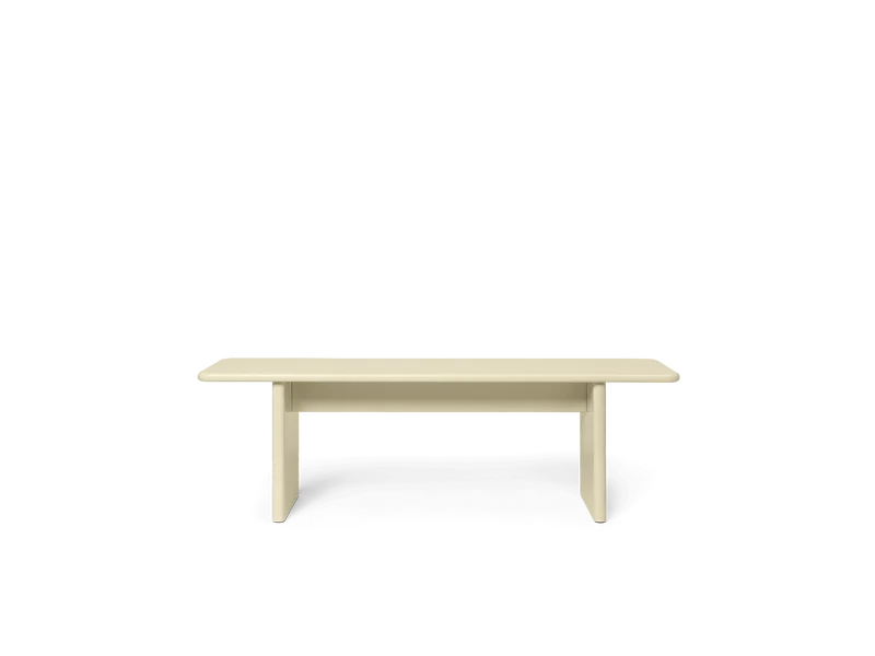 Rink Bench - Small - Eggshell