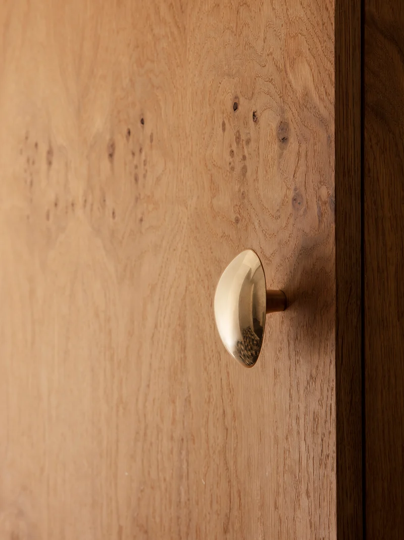 Chanterelle Hook - Brass