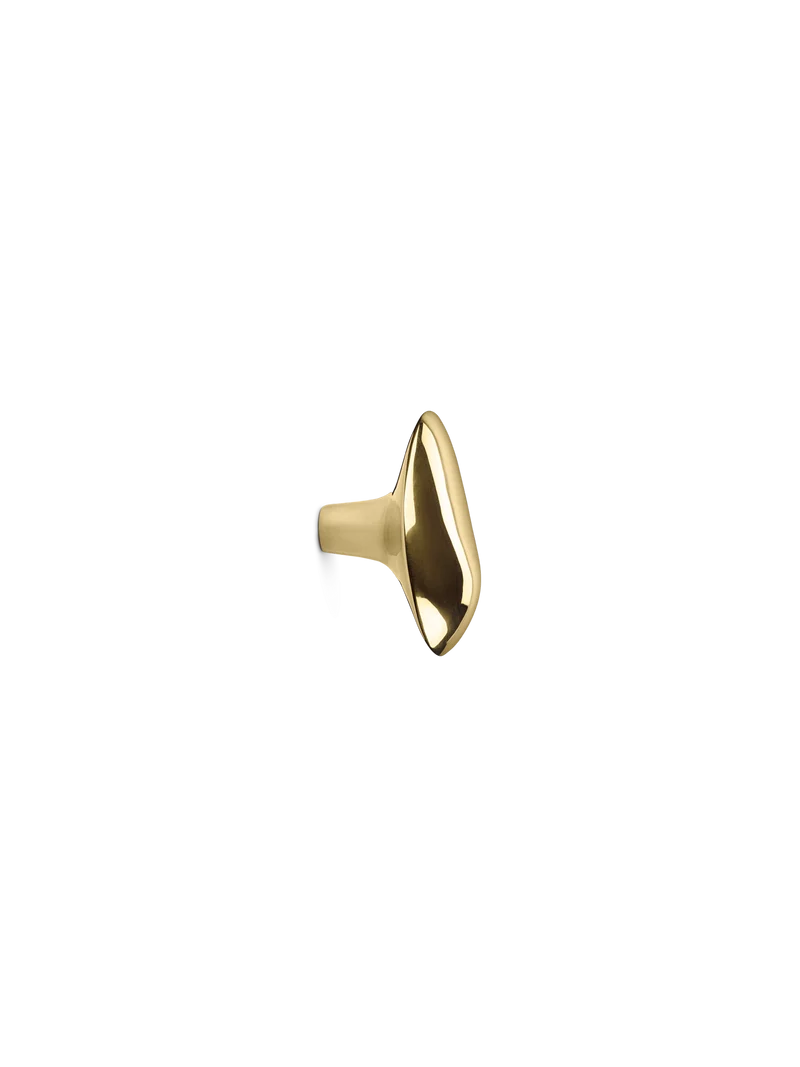Chanterelle Hook - Brass