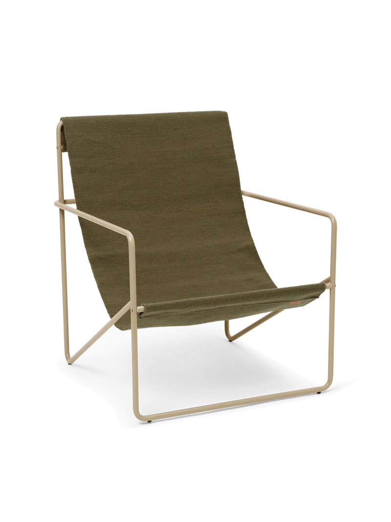 Desert Lounge Chair - Cashmere - Olive